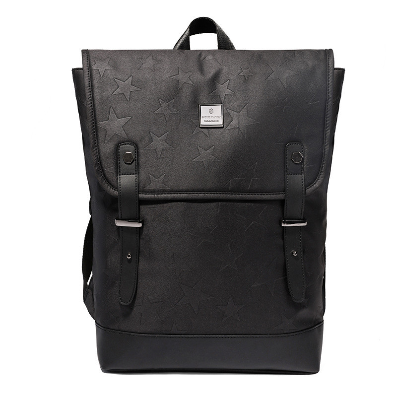 Сучасний модний рюкзак-мішок Arctic Hunter B00288, 18 л Чорний/зірки