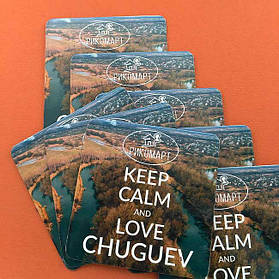 Рекламные магнитики на холодильник. Размер 63х63 мм 5