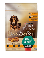 Корм Purina Pro Plan (Пурину Про план) Duo Delice Adult Small Mini для собак дрібних порід (яловичина), 2,5 кг