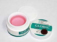 Конструювальний гель "Global" 14 g прозоро-рожевий