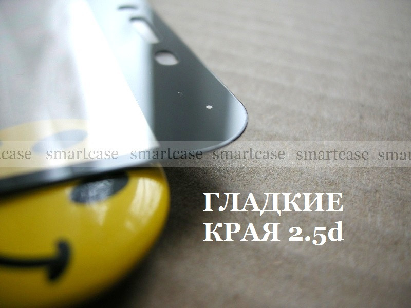Tempered Glass 9H защитное стекло для Asus Zenfone 3 Max Zc553KL X00dd , 0,3 мм закаленное Full Cover black - фото 3 - id-p884909266