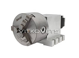 4-та поворотна вісь ПБ100-65 50:1, K11-100 на японському безлюфтовому гармонічному (хвильовому) редукторі, фото 2