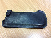 Оригинальный чехол-карман для Nokia 6700cl кожаный черный