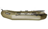 Bark B-240CD човен надувний Барк 240 з рухомими сидіннями і рейковим килимом, фото 2