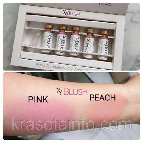 BB blush PINK glow treatment - ББ рум'яна РОЖЕВИЙ для процедури бб глоу BB mesowhite, XYblush KOREA 1шт