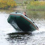 Kolibri KM-300D alum човен кільовий моторний Колібрі КМ 300 Д з алюмінієвим настилом, фото 6