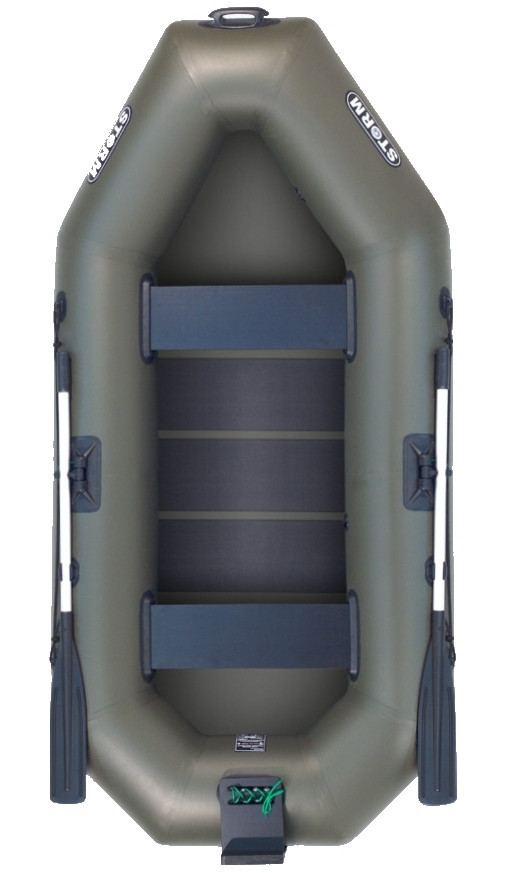 Aqua Storm st280cDt човен надувний Шторм 280 з навісним транцем і килимком, фото 1