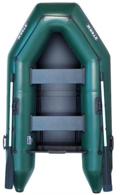 Aqua Storm stm_260_40 човен надувний моторний Шторм 260 з килимком і на 40 балоні, фото 1