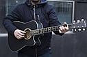 Гітара акустична Trembita Leotone L-03 BK (струна, скарбничка, медіатор), фото 5