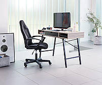 Крісло комп'ютерне геймерське чорне? Штучна шкіра та сітка hotdeal, фото 4