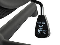 Крісло комп'ютерне геймерське чорне? Штучна шкіра та сітка hotdeal, фото 6