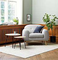 Столик журнальний круглий діаметр 40 см (колір дуб) hotdeal, фото 4