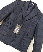 Детская демисезонная куртка-пиджак для мальчика размер 116,122 (на 6-7 лет) Турция