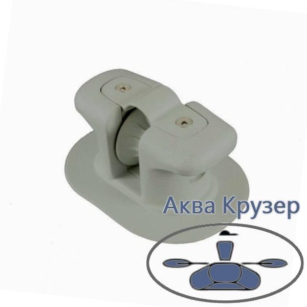 Рим ролик (роульс, кнехт) для надувних човнів ПВХ, колір сірий, фото 1