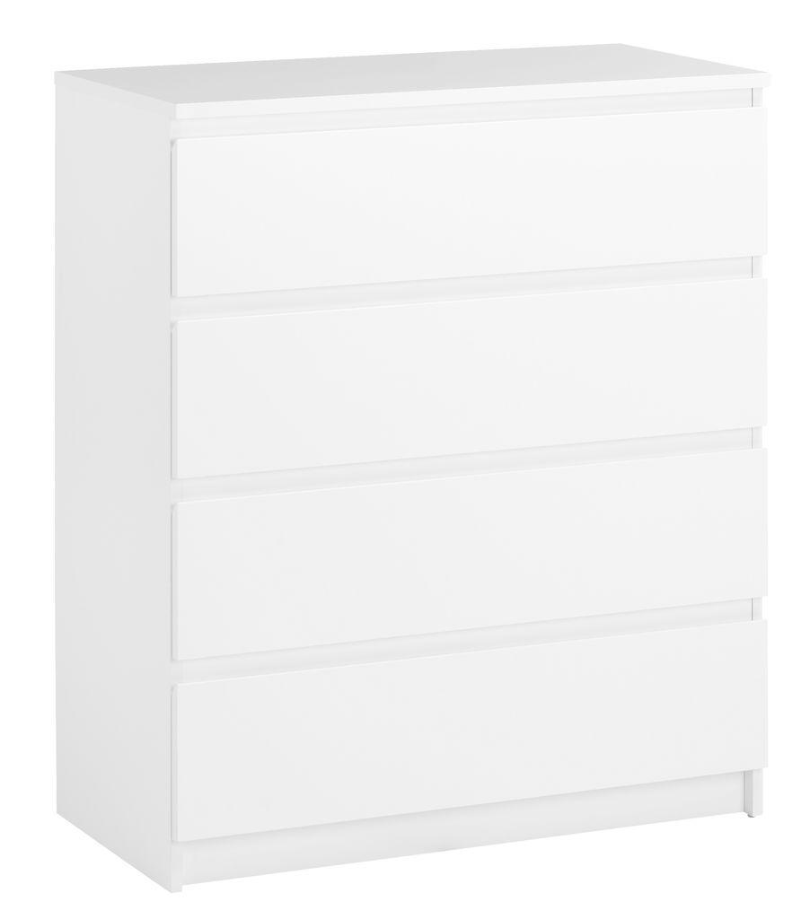 Комод білий на 4 висувних ящика, hotdeal