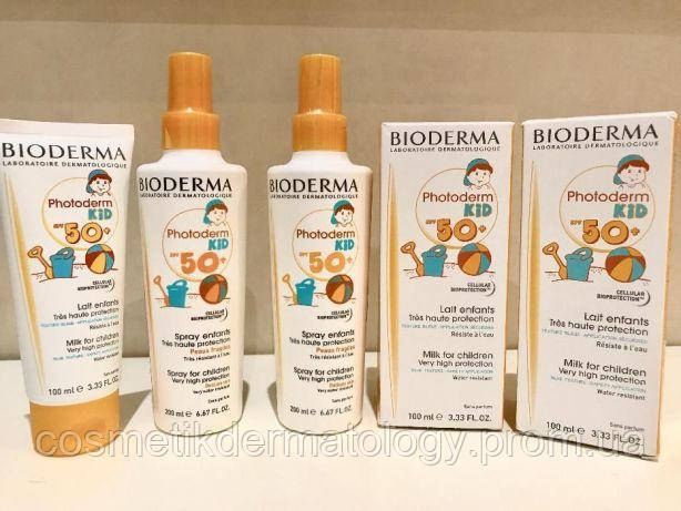 Биодерма Фотодерм Кид Солнцезащитное молочко для детей спф Bioderma ...