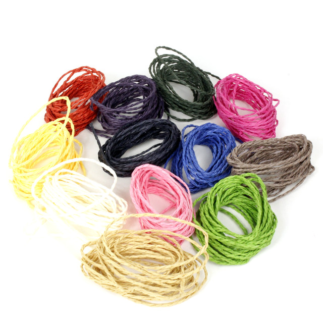 Бумажный канат для упаковки подарка 3 метра