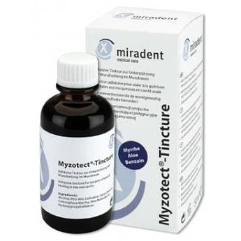 Настоянка для зміцнення слизової оболонки miradent Myzotect мізотект антисептична мірадент miradent 50 мл