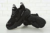 Кросівки чоловічі та жіночі Balenciaga Triple S Black взуття Баленсіага Тріпл С чорні, фото 6