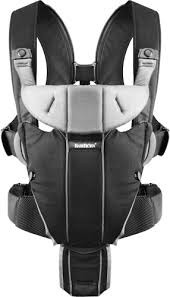 Рюкзак-кенгуру BabyBjorn Carrier Miracle (Black/Silver)