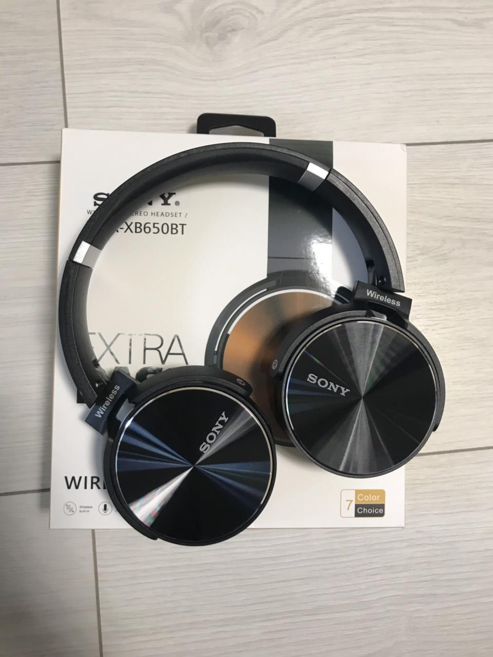 Беспроводные наушники Sony MDR-XB650BT Bluetooth Extra Bass - фото 2 - id-p885253694