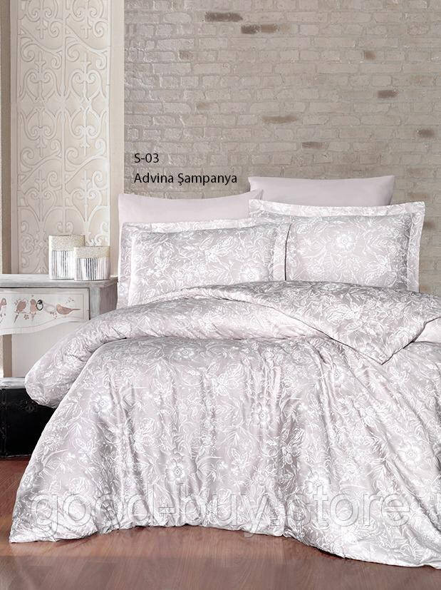 First Choice Advina sampanya(champagne) постільна білизна сатин евро 200х220