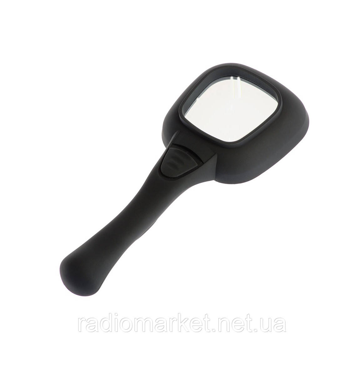 Лупа ручна з LED-підсвіткою, 3-кратне збільшення, діаметр-65 мм, MG600558, фото 1