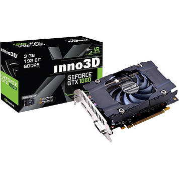 Відеокарта Inno3D GeForce GTX1060 3G Compact (N1060-4DDN-L5GM)