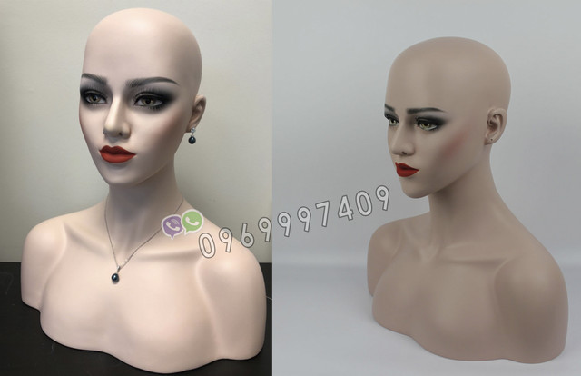 Манекен бюст для парика слева Киев