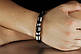 Шкіряний браслет "Талісман" з сталевими вставками, фото 6
