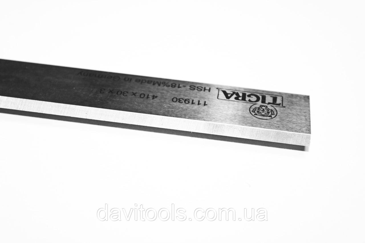 Стругальний ніж 130x30x3 HSS 18% Tigra Germany, фото 1
