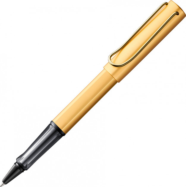Ручка-ролер Lamy Lx золотиста стрижень M63 чорний (4014519680161)