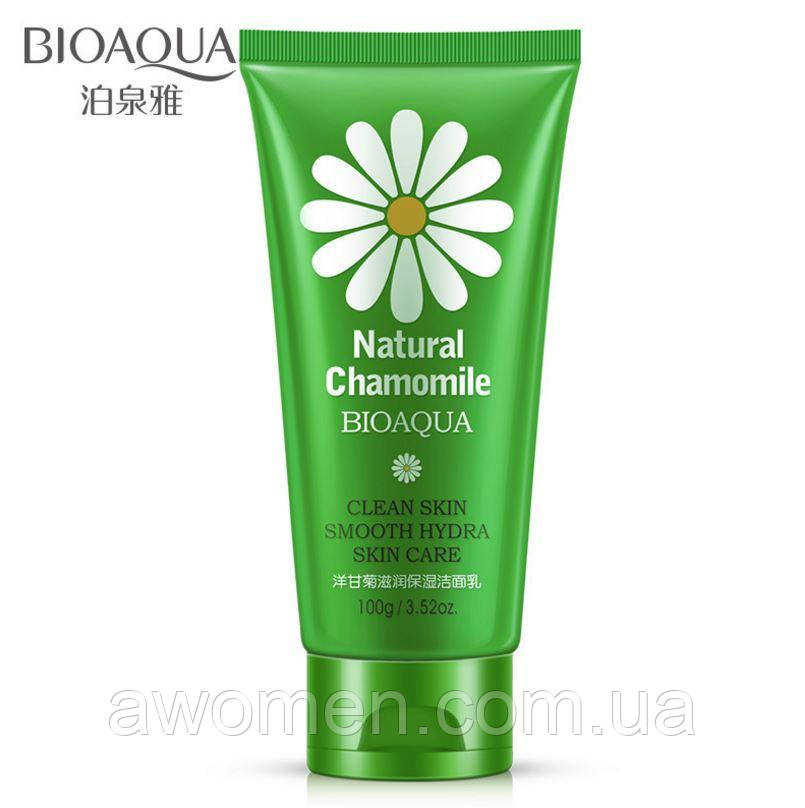 Пінка для вмивання Bioaqua Natural Chamomile з ромашкою, 100 g