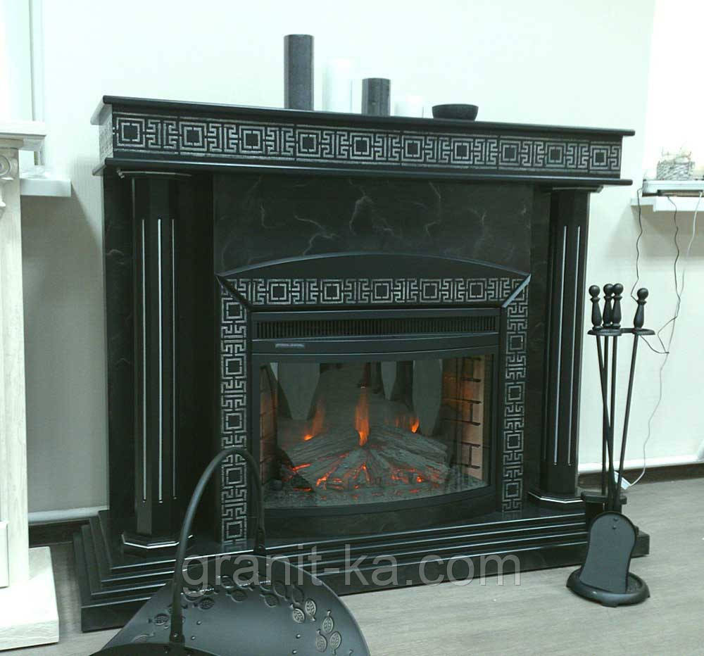 Портал для електрокаміна з граніту