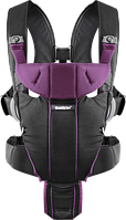 Рюкзак-кенгуру BabyBjorn Carrier Miracle (Black/Purple)