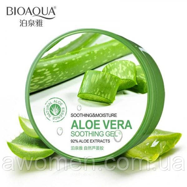 Універсальний гель Алое вера Bioaqua Soothing & Moisture Aloe Vera 92% 220 g, фото 1