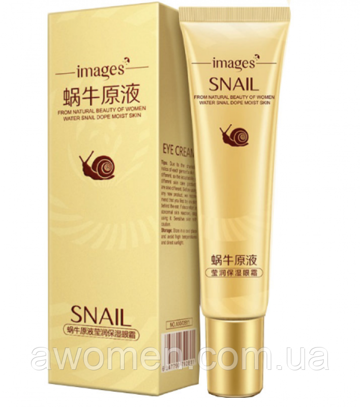 Крем навколо очей Images Snail Eye Cream з муцином равлика 20 g