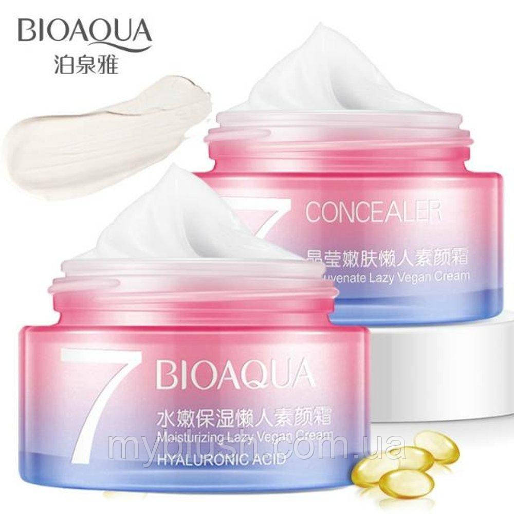 Крем для обличчя Bioaqua Hyaluronic Acid Lazy Vegan 7 (50 g)