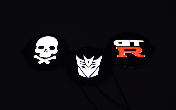 Гнучкі денні ходові вогні LED DRL B7 GT-R, фото 3