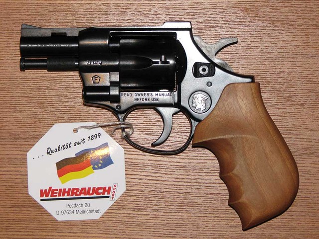 Револьвер під патрон флобера Arminius HW4 2.5" бук