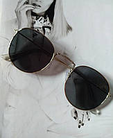 Солнцезащитные ретро очки Серый в серебре