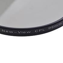 Поляризаційний світлофільтр CPL Alitek 95 мм, фото 3