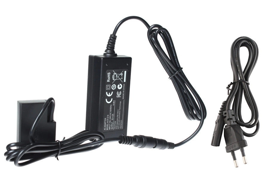 Мережевий адаптер ACK-E18 для Canon EOS EOS R8, R10, R50, RP, 850D, 8000D, 9000D живлення від мережі