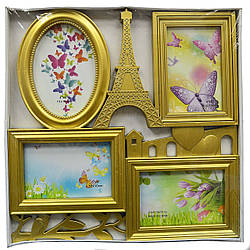Мультирамка "PARIS" — Фоторамка колаж на стіну