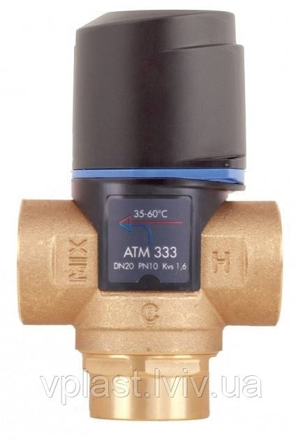 Afriso Термостатичний змішувальний клапан АТМ 333 (35-60˚С) DN20 Rp 3/4"
