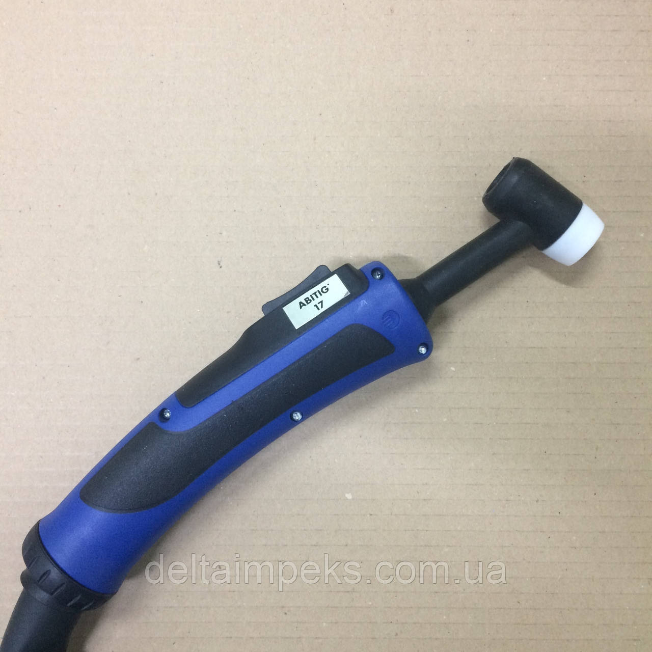 Зварювальний пальник ABITIG 17 GRIP, 8 м подавання газу кнопкою