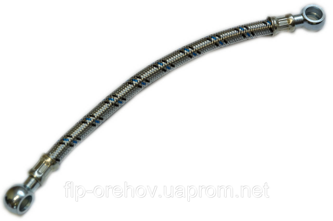 Паливопровід в металлооплетке косинець Ф10 L=1.4 м