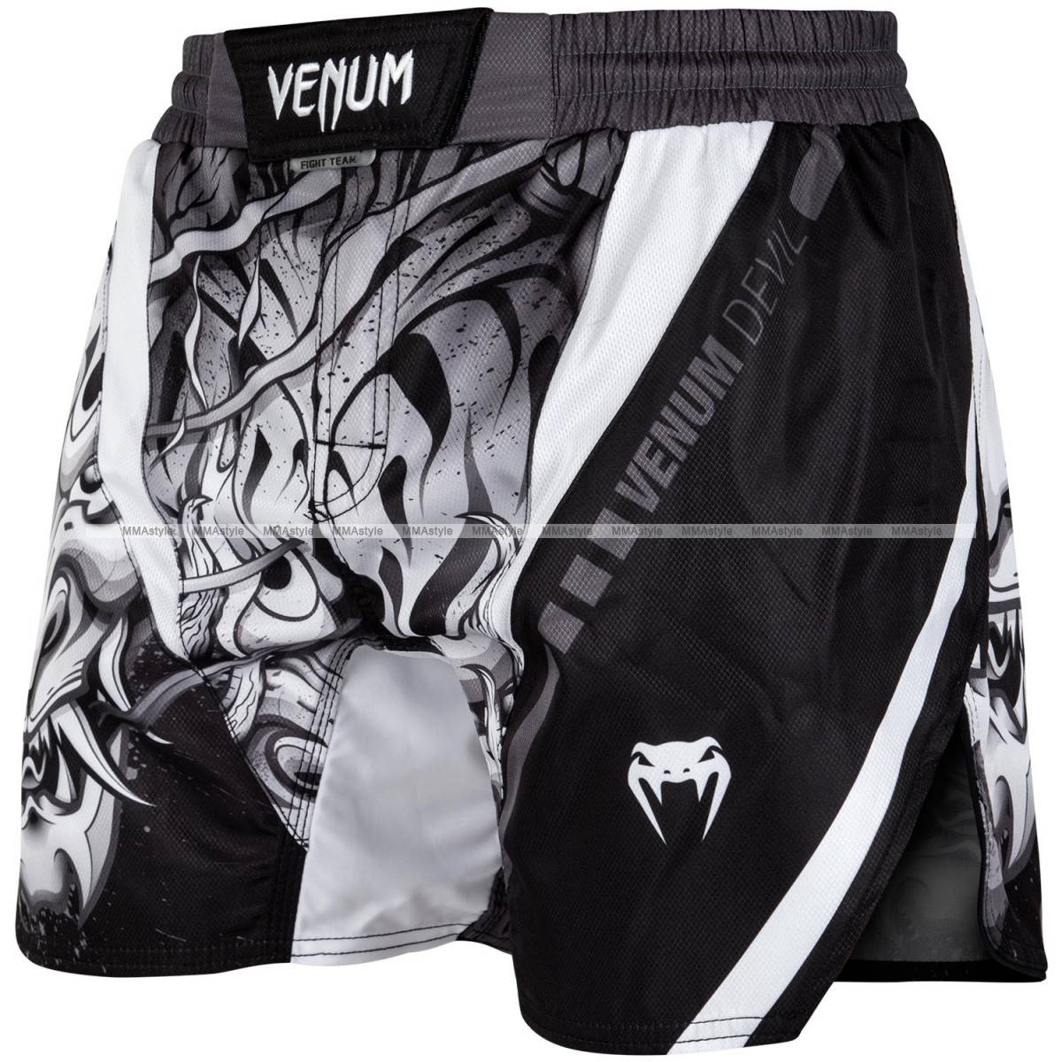 

Шорты для MMA Venum Devil Fightshorts White Black XXL