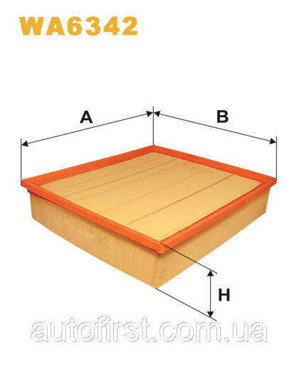 WIX WA6342 Фільтр повітряний MB Sprinter, Vito, фото 1