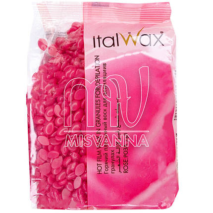 Воск в гранулах Ital Wax Rose, 500 г роза, фото 2